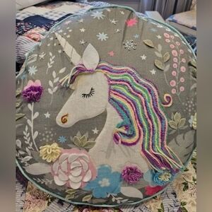 Unicorn pillow